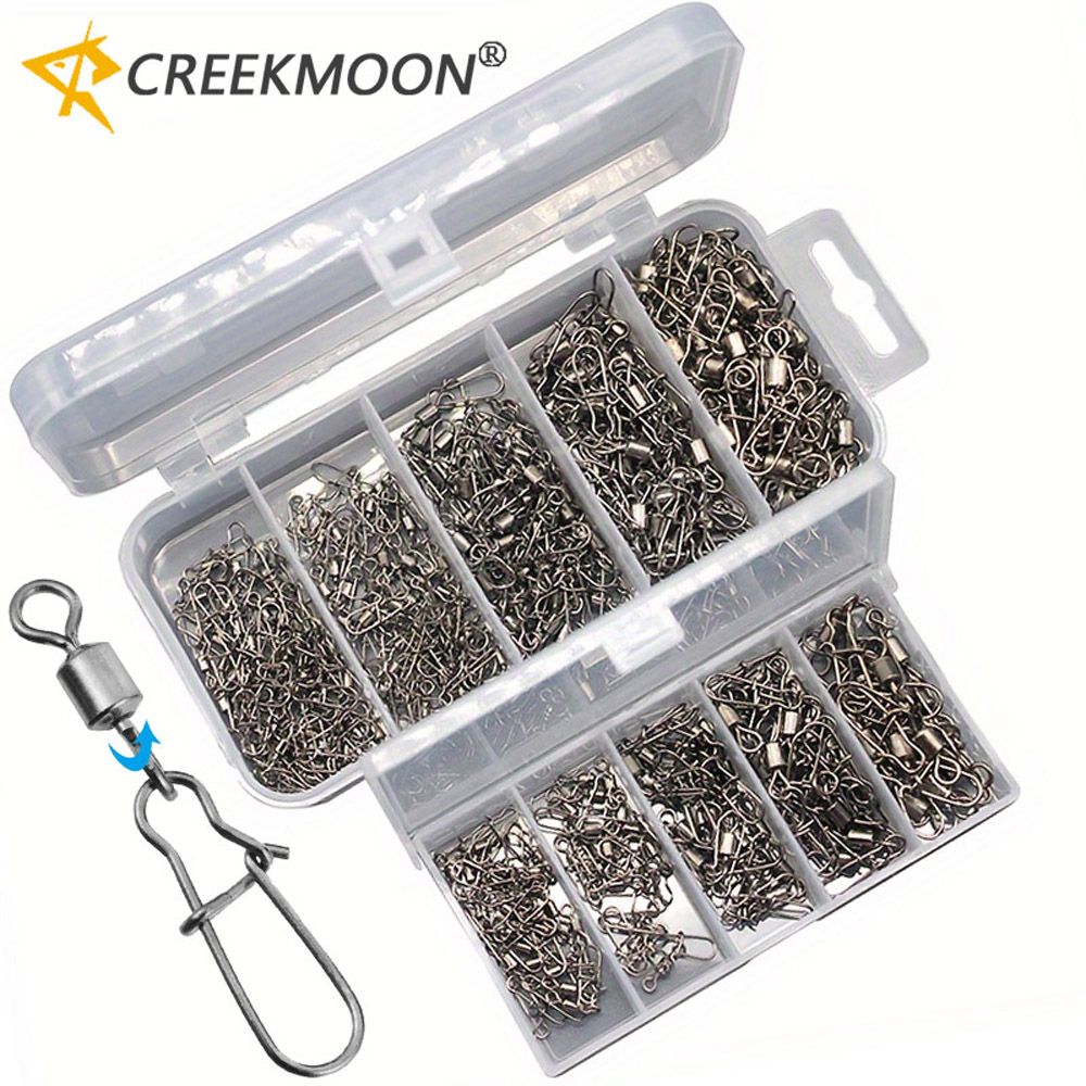 Fishing Hook Stainless Steel - 95/210 PCS Set Balıkçılık Bağlantı Parçaları