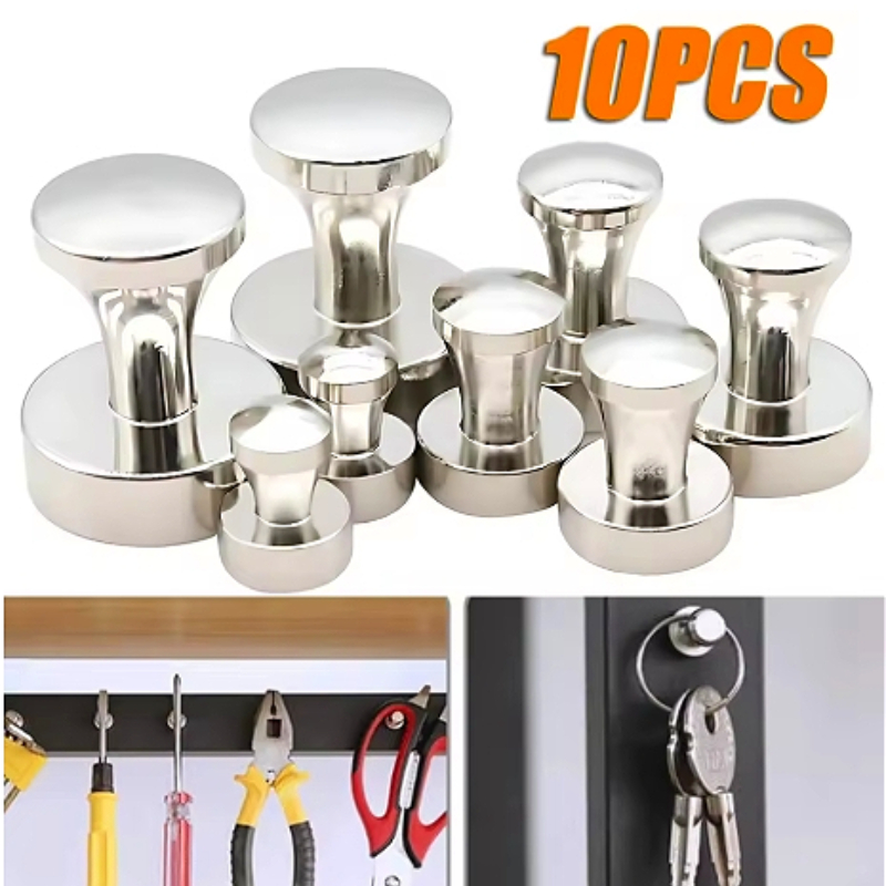 Fishing Hook Stainless Steel - 10 adet mıknatıs süper güçlü balıkçılık