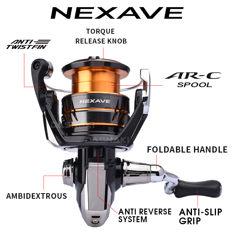 Shimano 2026 NEXAVE Spin Makar - Daiwa Reel Fuego incelemesi ve fiyatı
