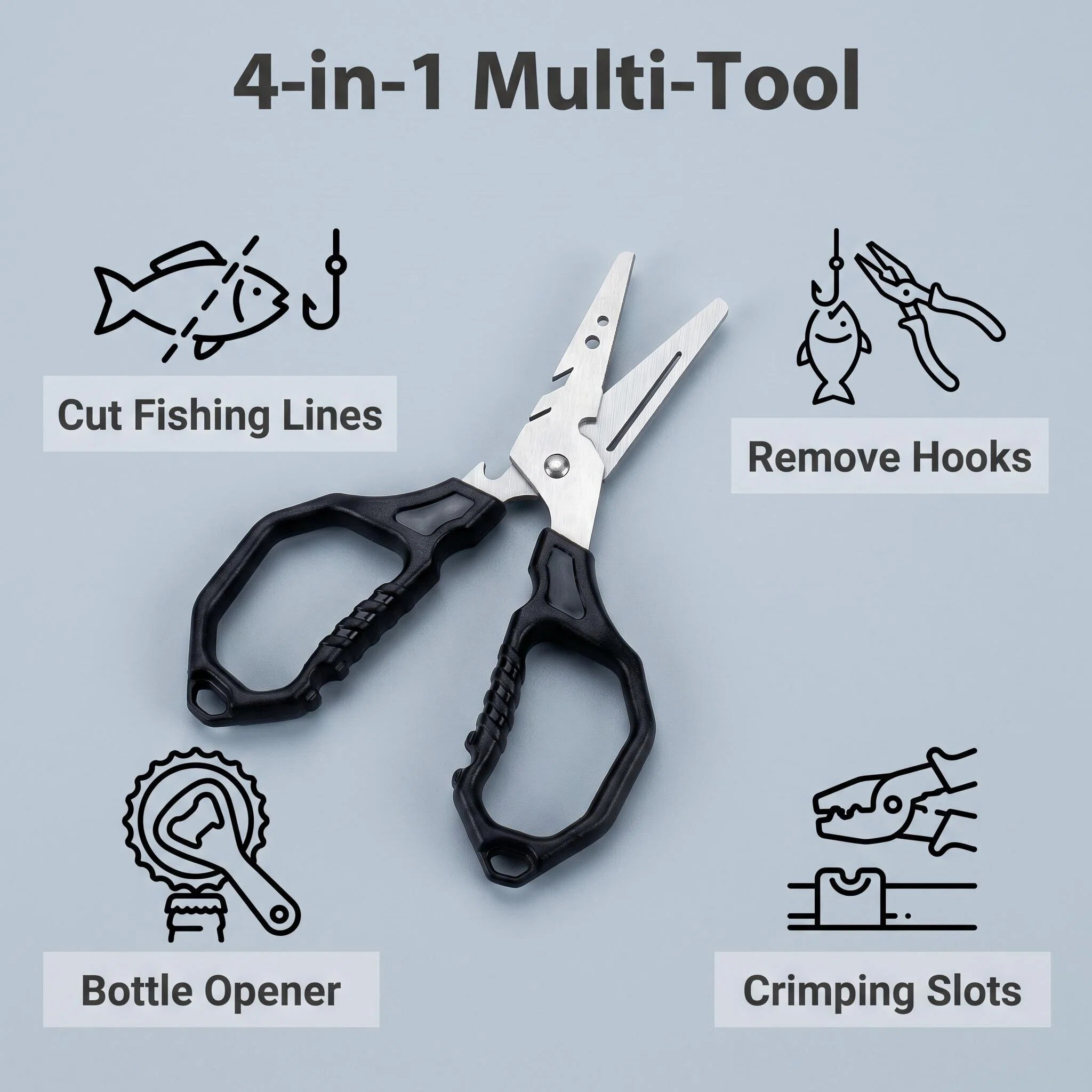 Çok fonksiyonlu balıkçılık mak - Fishing Hook Remover incelemesi ve fiyatı