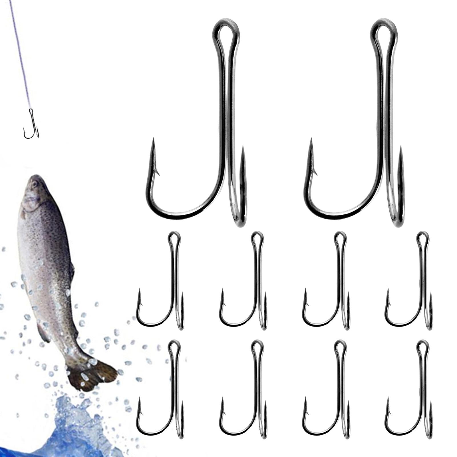 Dikenli Balık Kancaları 10'lu  - Fishing Hook Treble incelemesi ve fiyatı