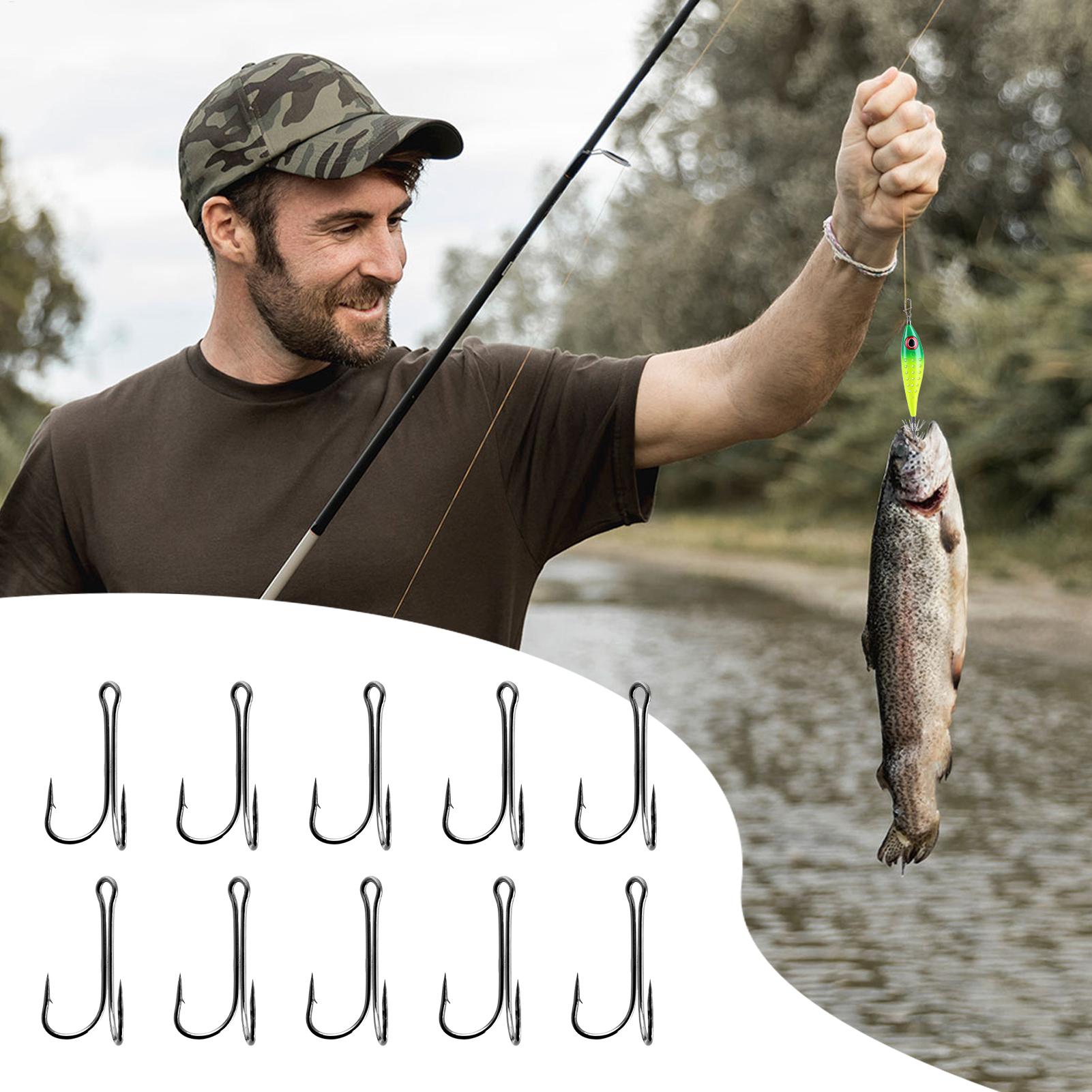 Dikenli Balık Kancaları 10'lu  - Fishing Hook Treble incelemesi ve fiyatı