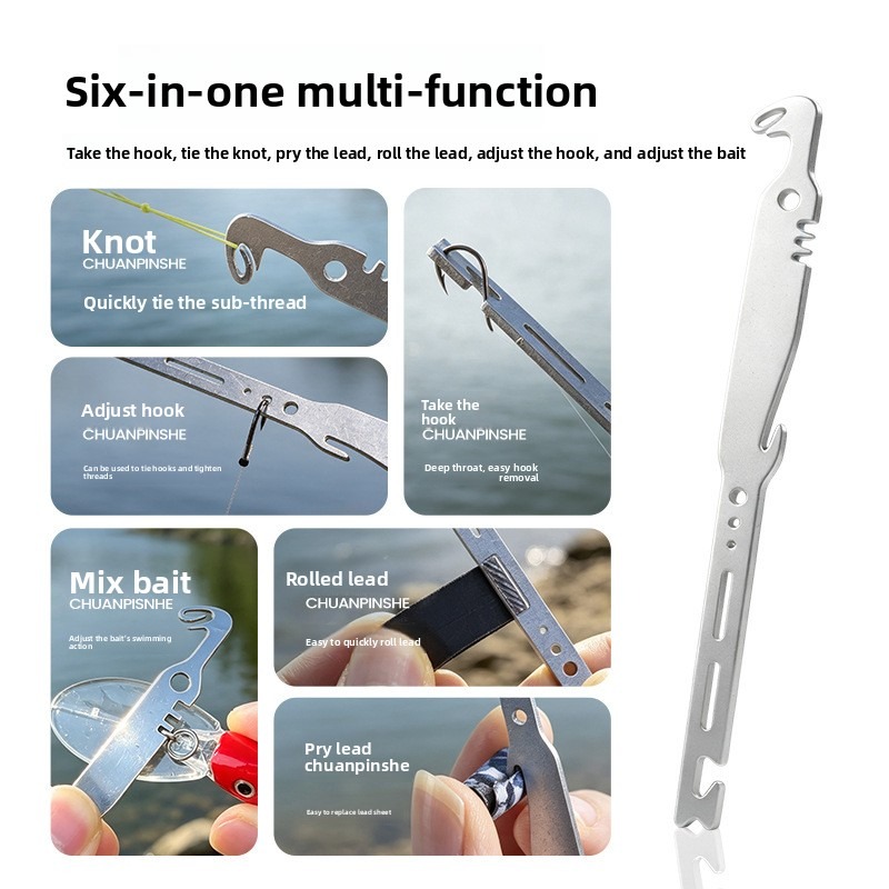 QAJTAO 4 parçalı 6'sı 1 arada  - Fishing Hook Remover incelemesi ve fiyatı